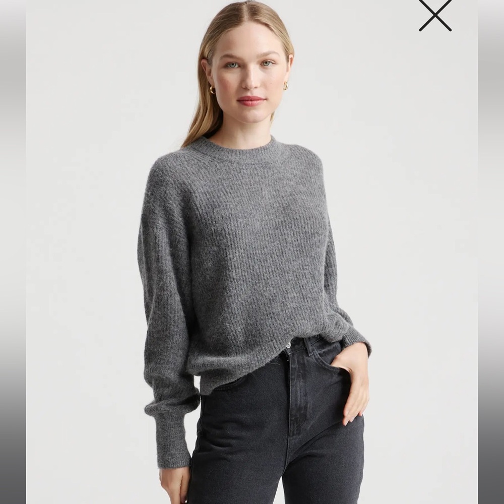 Quince Baby Alpaca-Wool Crew Size Small